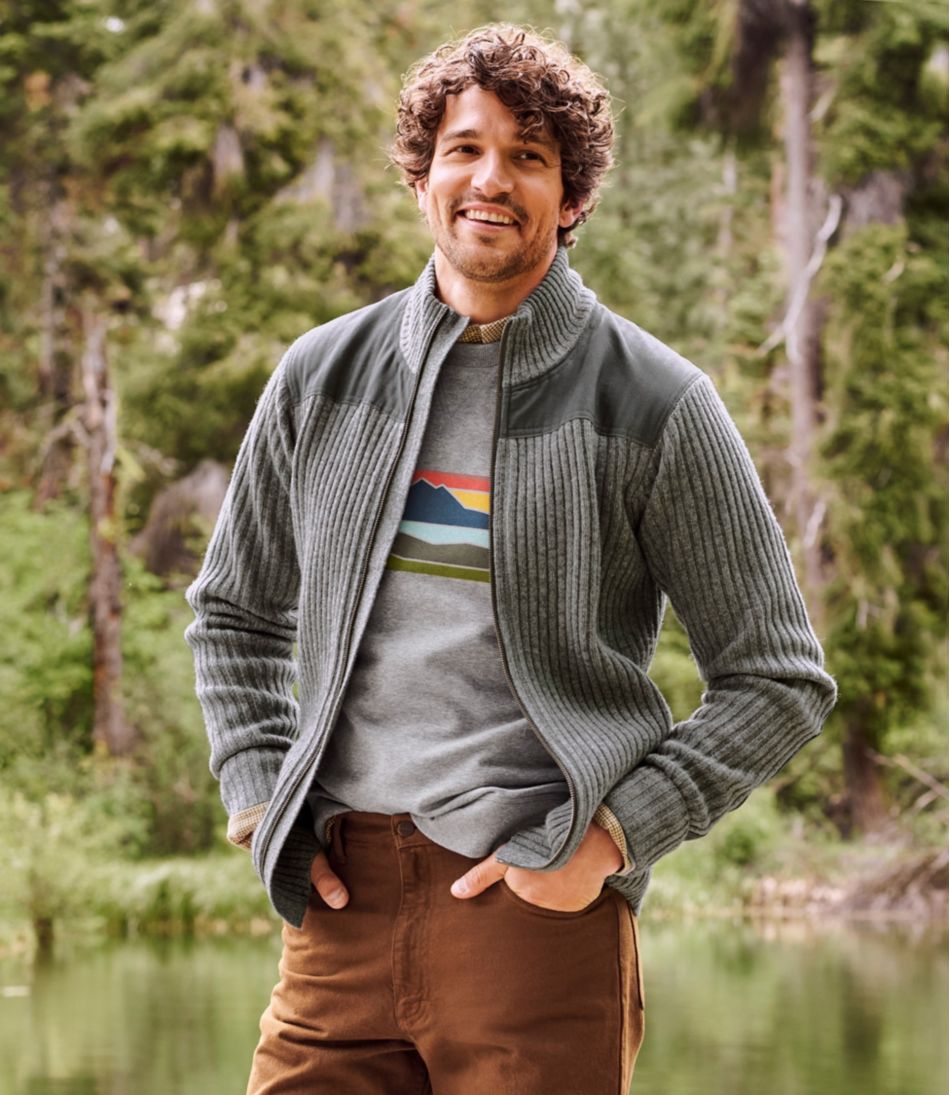 Men's Commando Sweater, Full-Zip / L.L.Bean