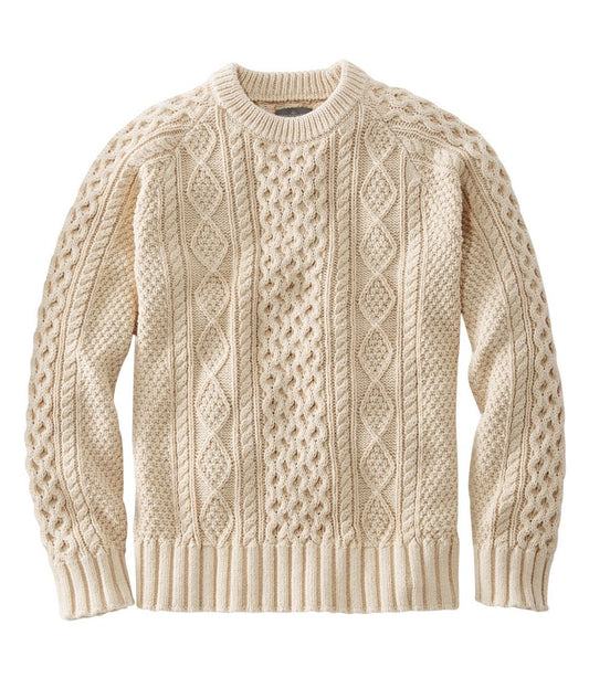 Men's Signature Cotton Fisherman Sweater / L.L.Bean