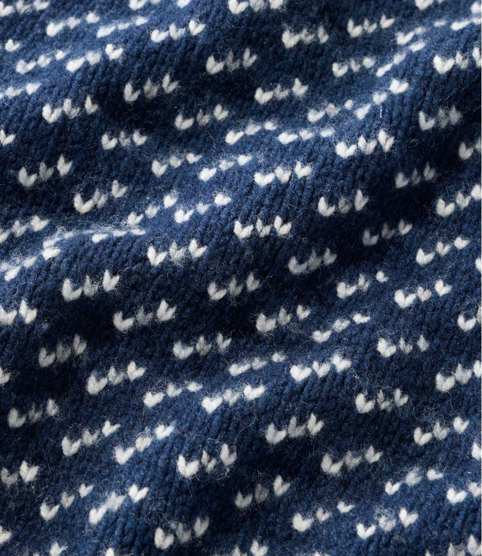 Men's Bean's Classic Ragg Wool Sweater, Crewneck, Bird's-Eye / L.L.Bean