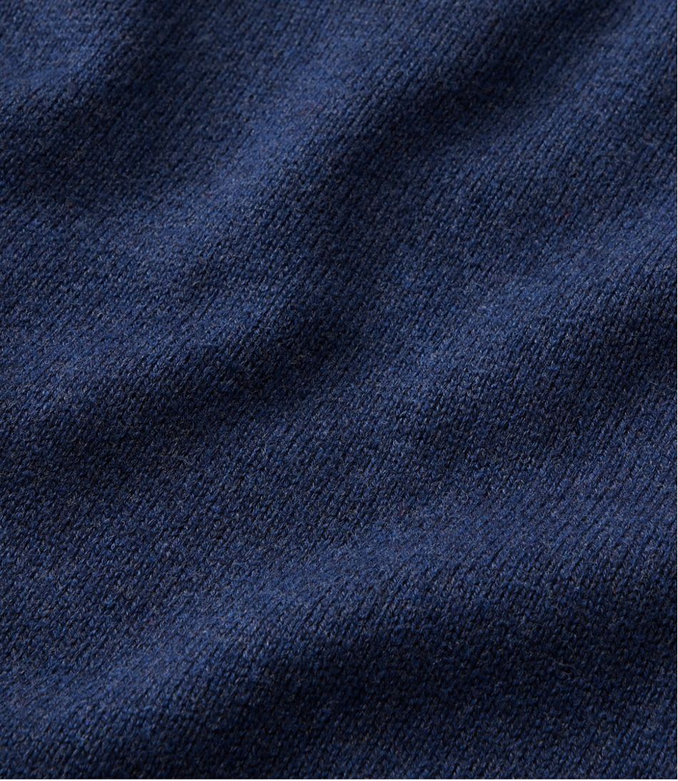 Men's Wicked Soft Cotton/Cashmere Sweater, Crewneck / L.L.Bean