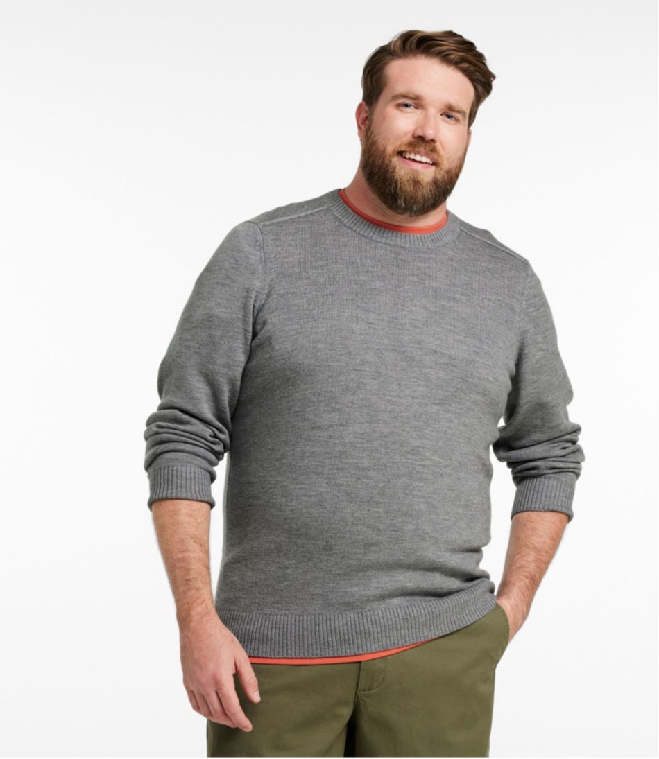 Men's Essential Merino Sweater, Crewneck / L.L.Bean
