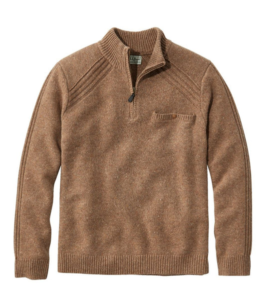 Men's Rangeley Merino Sweater, Quarter-Zip / L.L.Bean