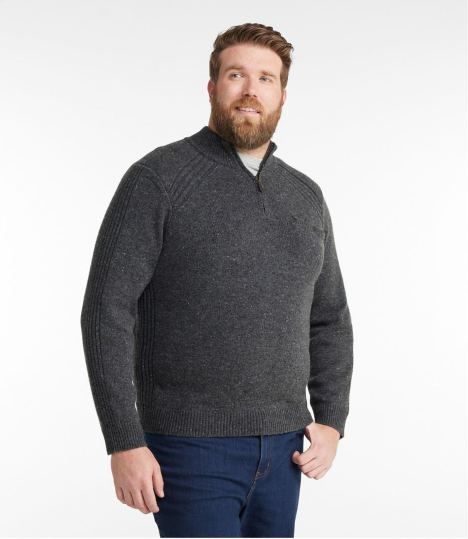 Men's Rangeley Merino Sweater, Quarter-Zip / L.L.Bean