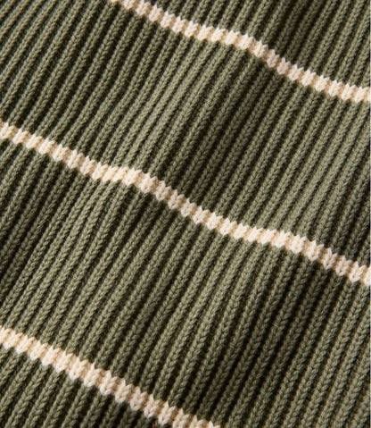 Men's Mariner Rib Crew Sweater, Stripe / L.L.Bean