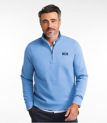Men's Comfort Stretch Performance® Piqué, Quarter-Zip Pullover / L.L.Bean