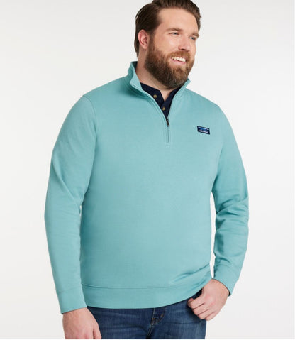 Men's Comfort Stretch Performance® Piqué, Quarter-Zip Pullover / L.L.Bean
