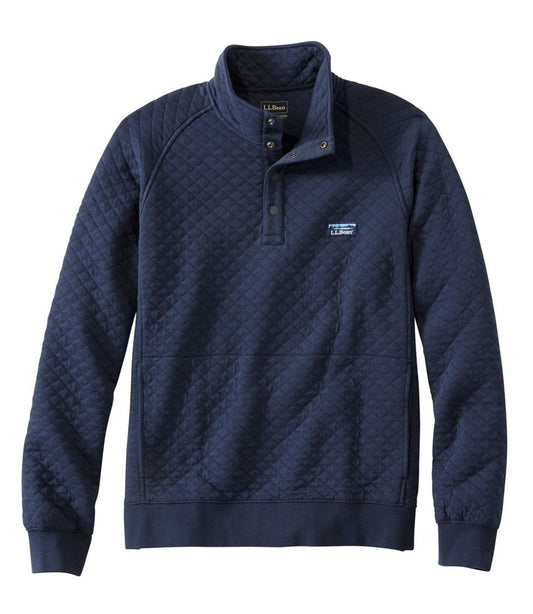 Men's Quilted Sweatshirt, Mockneck / L.L.Bean