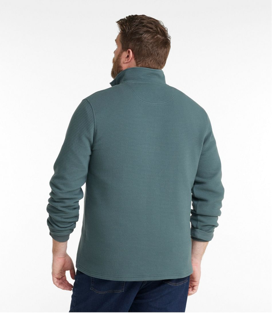 Men's Lakewashed Double-Knit Quarter-Zip Pullover / L.L.Bean