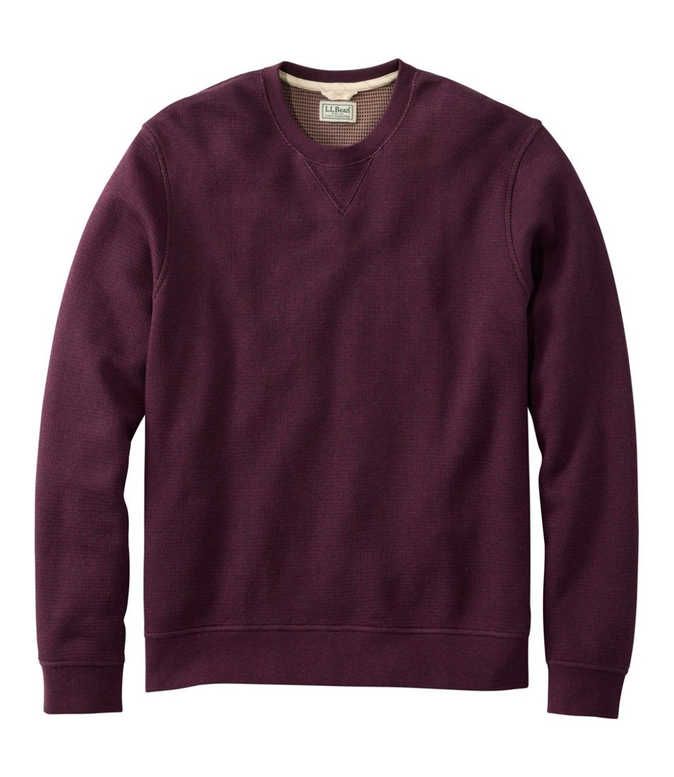 Men's All Seasons Textured Sweats, Crewneck / L.L.Bean