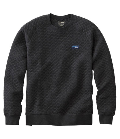 Men's Quilted Sweatshirt, Crewneck / L.L.Bean