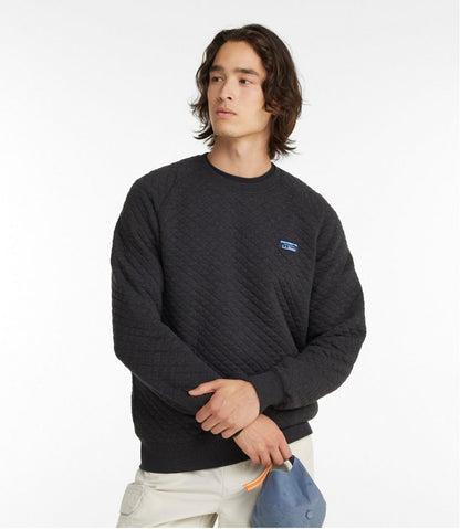 Men's Quilted Sweatshirt, Crewneck / L.L.Bean