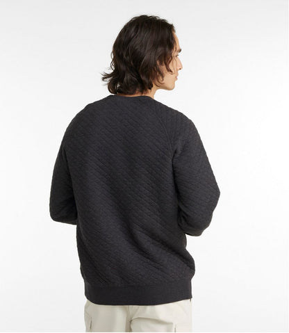 Men's Quilted Sweatshirt, Crewneck / L.L.Bean
