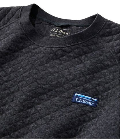 Men's Quilted Sweatshirt, Crewneck / L.L.Bean