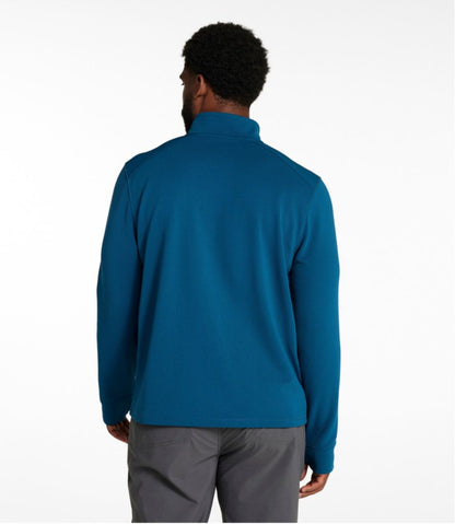 Men's VentureStretch Ottoman-Rib Pullover, Quarter-Zip / L.L.Bean