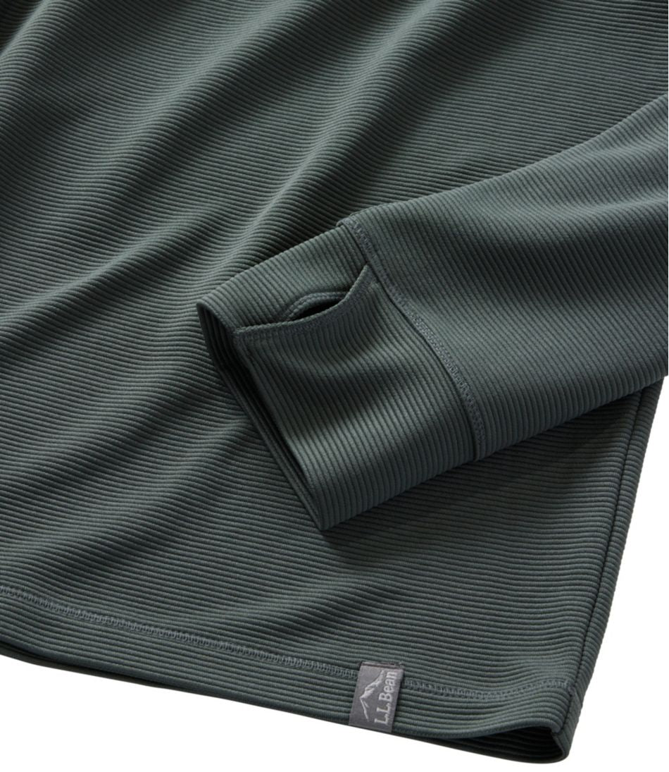 Men's VentureStretch Ottoman-Rib Pullover, Quarter-Zip / L.L.Bean