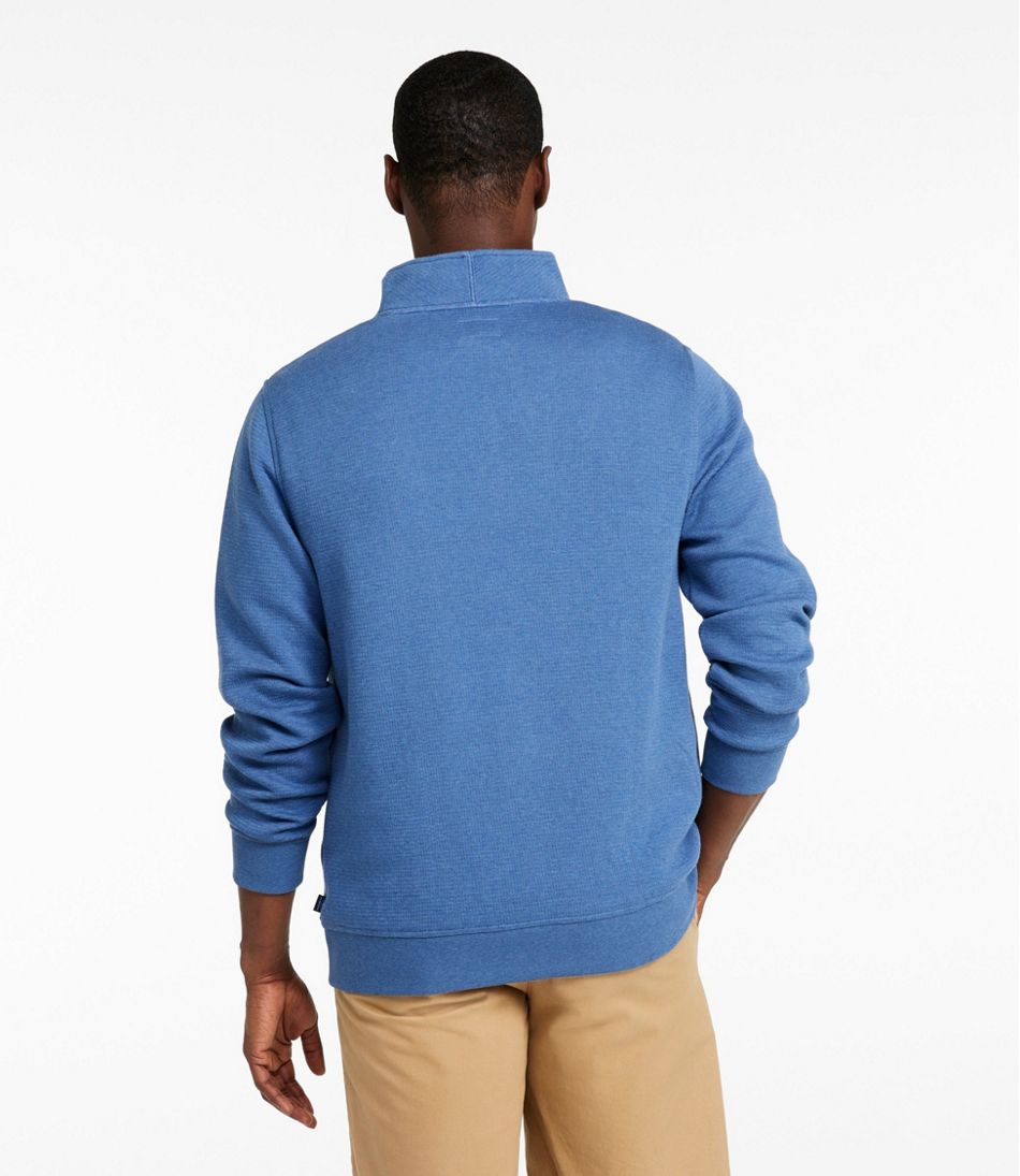 Men's All Seasons Textured Sweats, Quarter-Zip / L.L.Bean