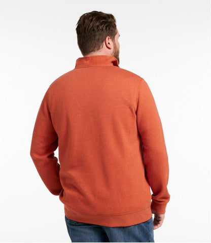 Men's All Seasons Textured Sweats, Quarter-Zip / L.L.Bean