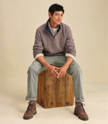 Men's All Seasons Textured Sweats, Quarter-Zip / L.L.Bean