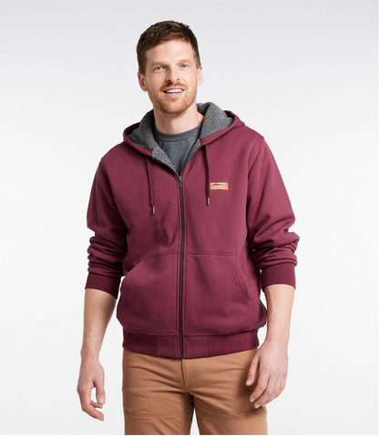 Men's Katahdin Iron Works® Hooded Sweatshirt, Fleece-Lined / L.L.Bean