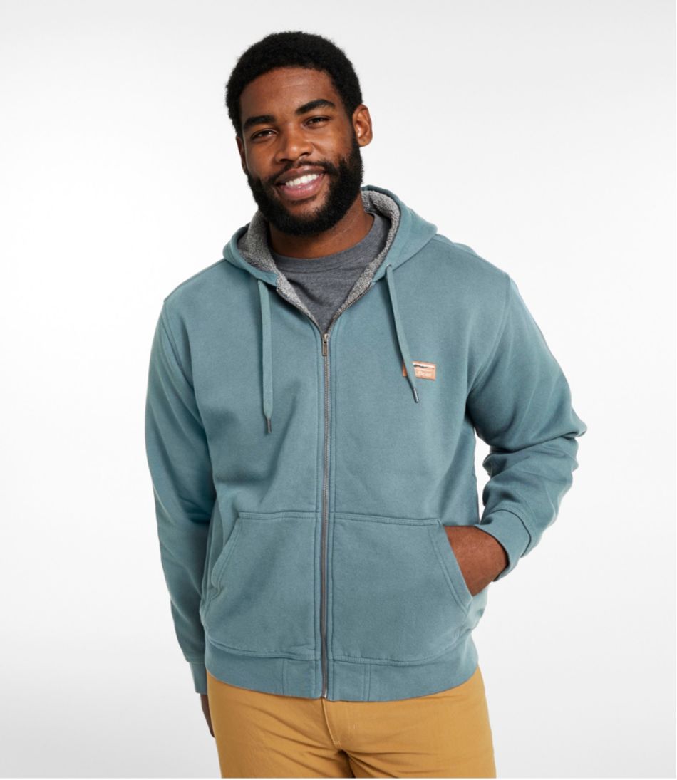 Men's Katahdin Iron Works® Hooded Sweatshirt, Fleece-Lined / L.L.Bean