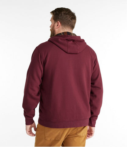 Men's Katahdin Iron Works® Hooded Sweatshirt, Flannel-Lined / L.L.Bean
