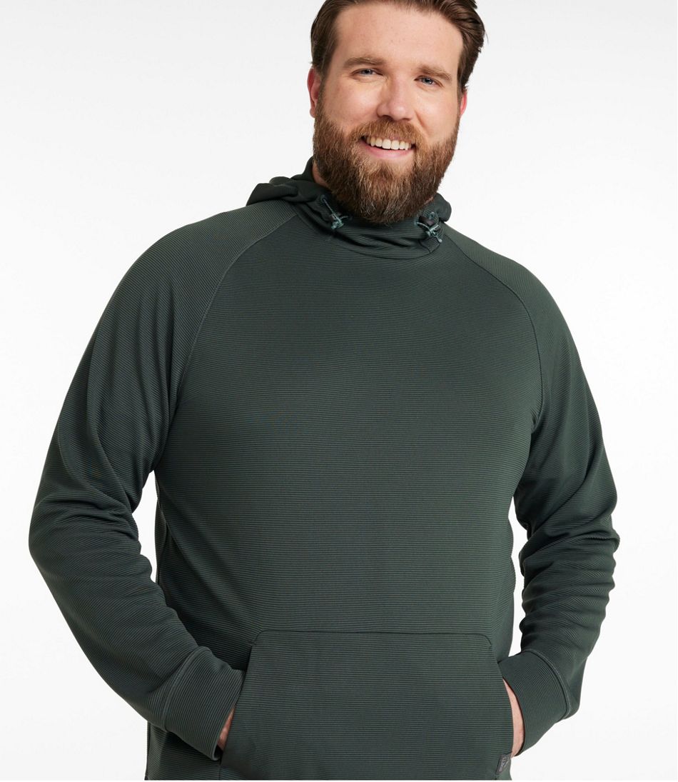 Men's VentureStretch Ottoman-Rib Hoodie / L.L.Bean