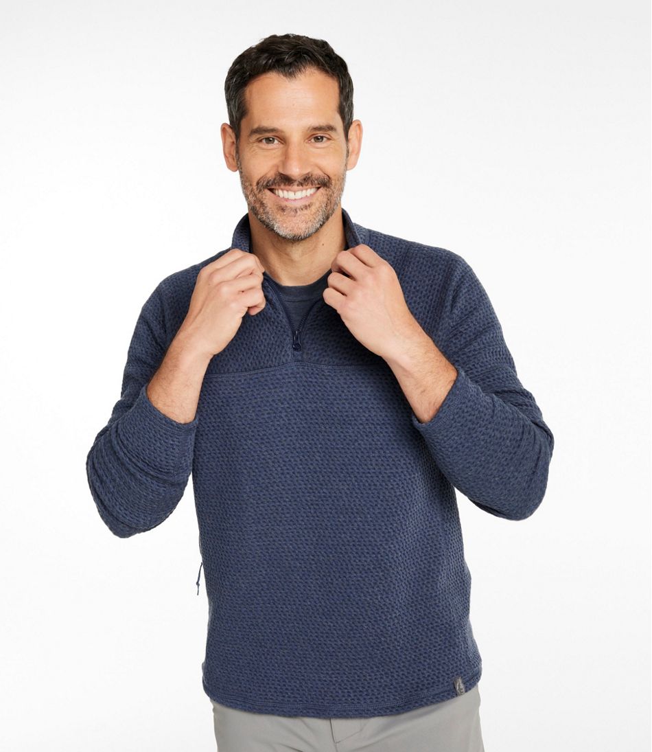 Men's Ridgeknit Pullover, Quarter-Zip / L.L.Bean