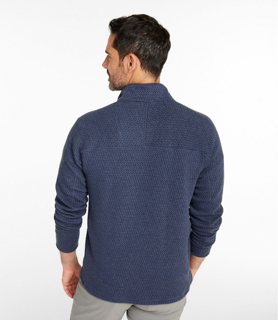 Men's Ridgeknit Pullover, Quarter-Zip / L.L.Bean