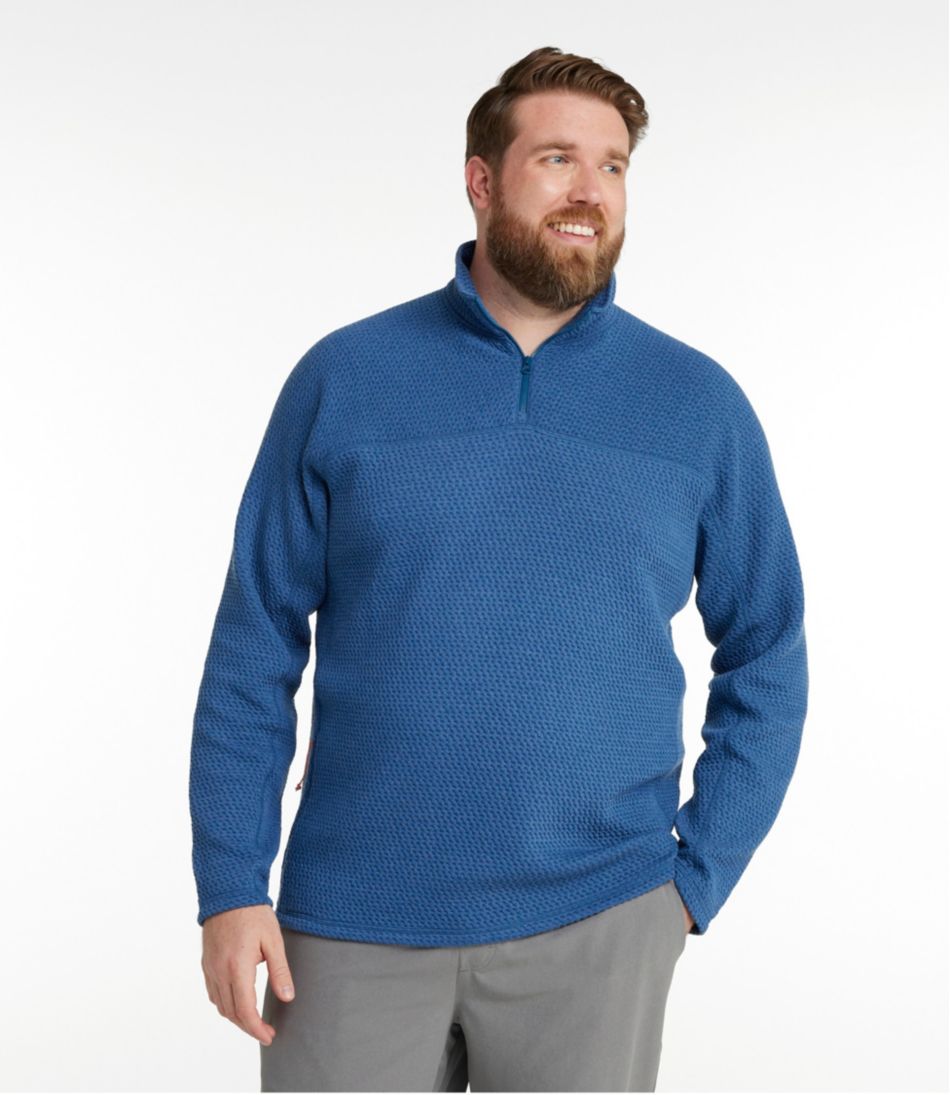 Men's Ridgeknit Pullover, Quarter-Zip / L.L.Bean