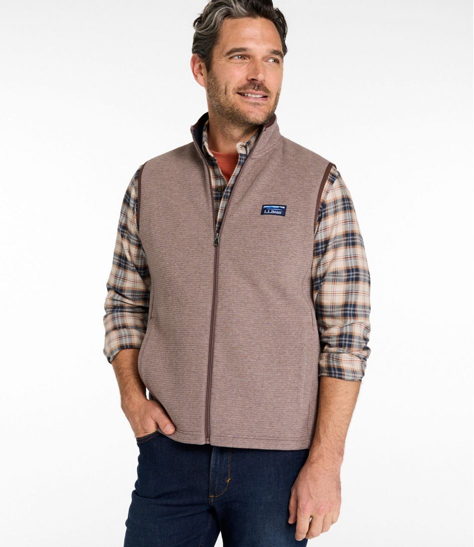Men's Lakewashed Double-Knit Vest / L.L.Bean