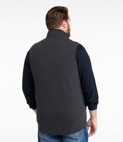 Men's Lakewashed Double-Knit Vest / L.L.Bean
