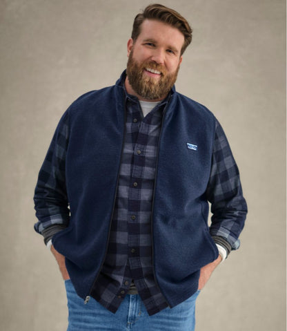 Men's Lakewashed Double-Knit Vest / L.L.Bean