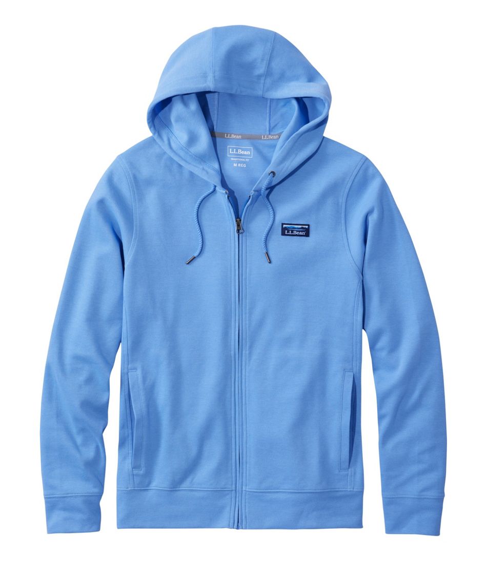 Men's Comfort Stretch Performance® Piqué, Full-Zip Hoodie / L.L.Bean
