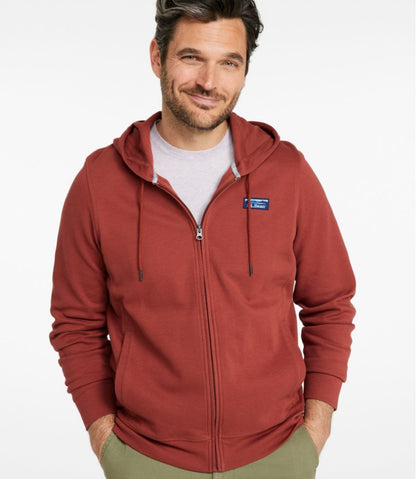 Men's Comfort Stretch Performance® Piqué, Full-Zip Hoodie / L.L.Bean