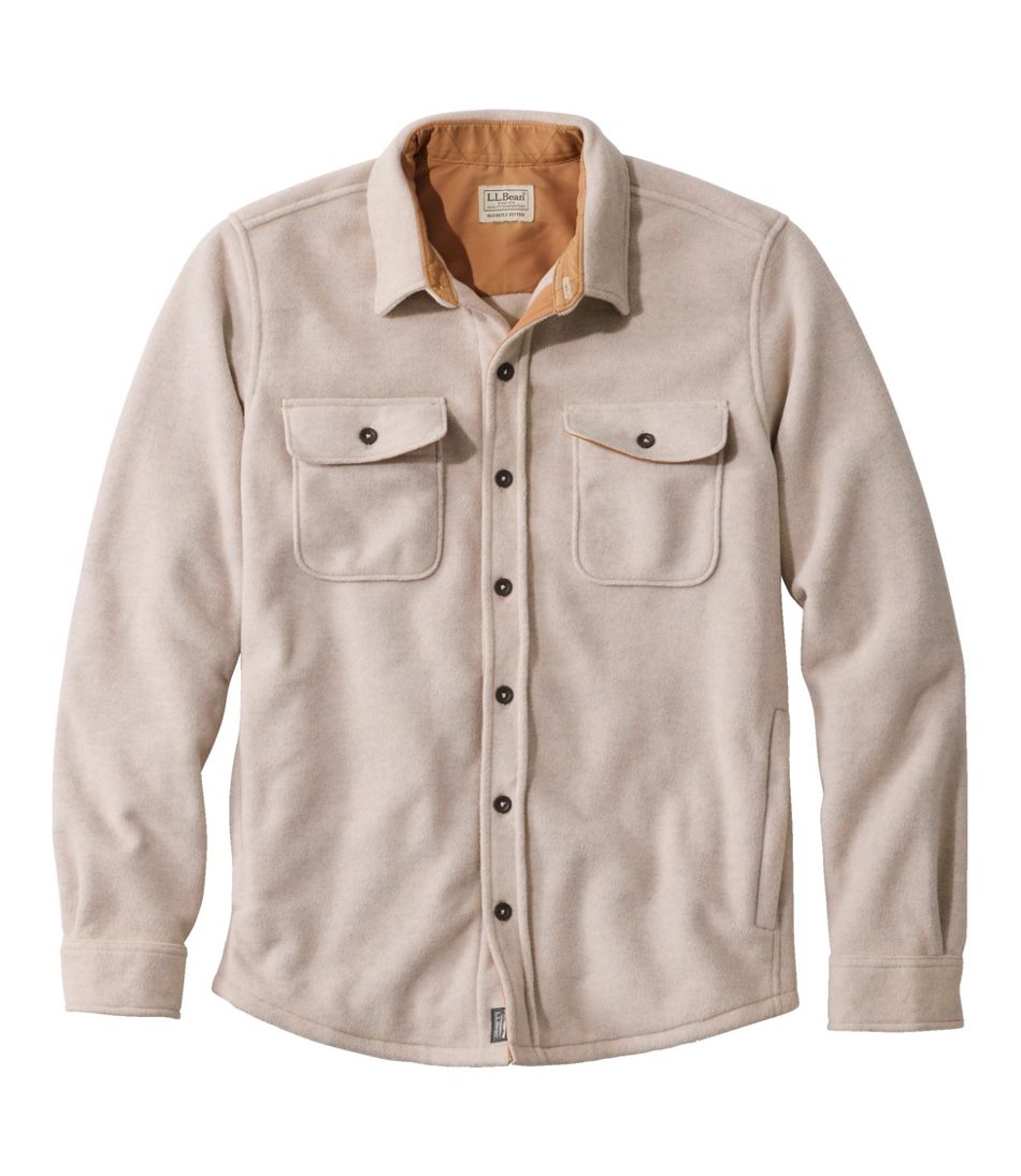 Men's Bean's Mariner Fleece Shirt / L.L.Bean