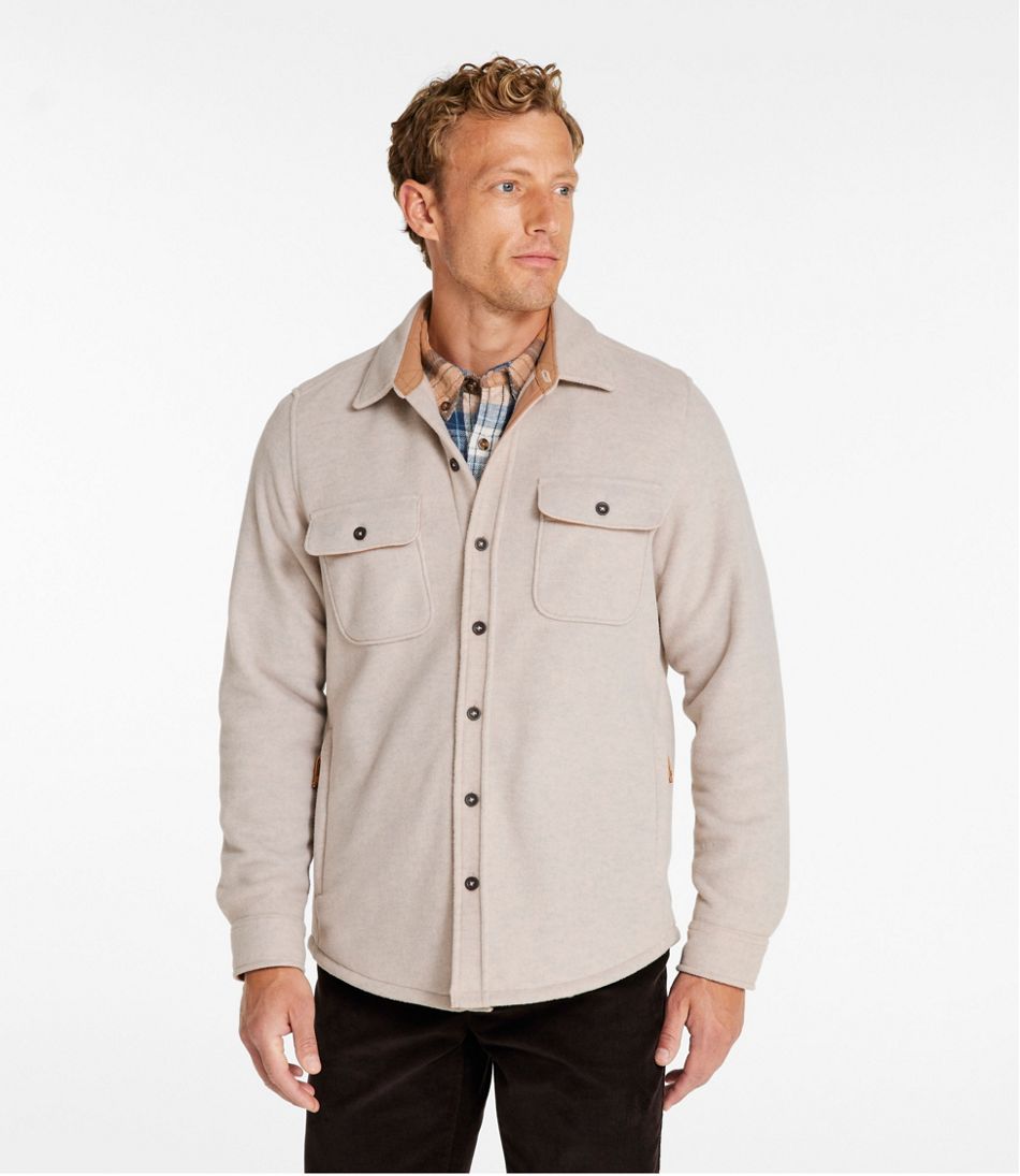 Men's Bean's Mariner Fleece Shirt / L.L.Bean