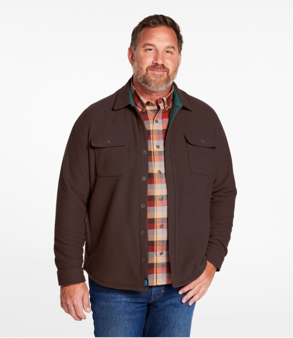 Men's Bean's Mariner Fleece Shirt / L.L.Bean
