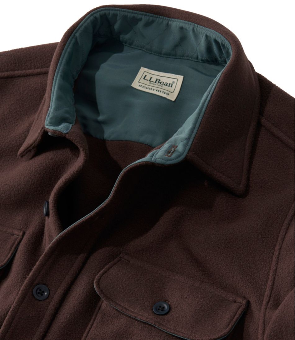 Men's Bean's Mariner Fleece Shirt / L.L.Bean