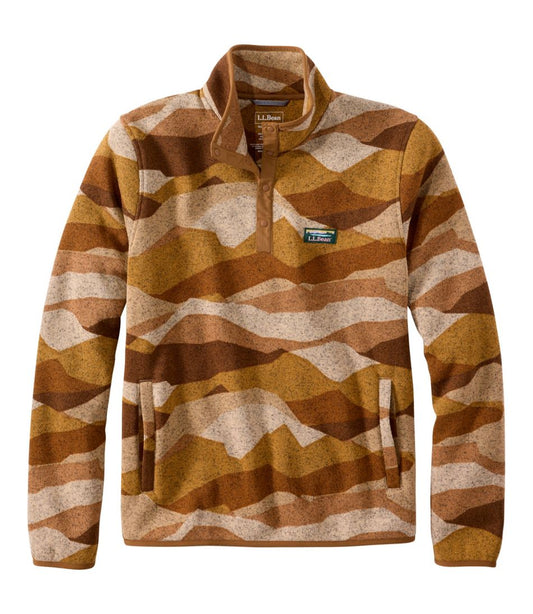 Men's Sweater Fleece Pullover, Print / L.L.Bean