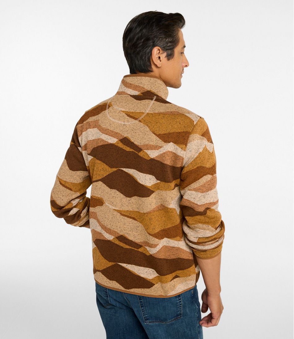 Men's Sweater Fleece Pullover, Print / L.L.Bean