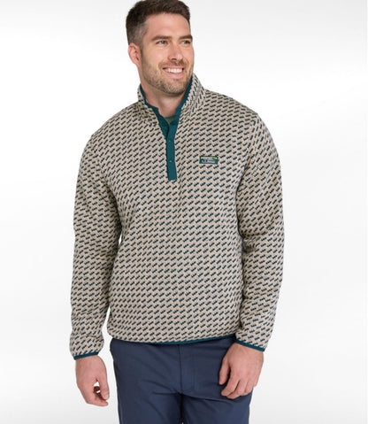 Men's Sweater Fleece Pullover, Print / L.L.Bean