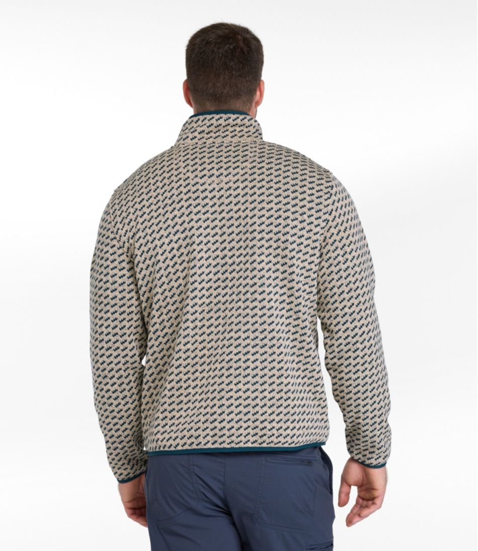Men's Sweater Fleece Pullover, Print / L.L.Bean