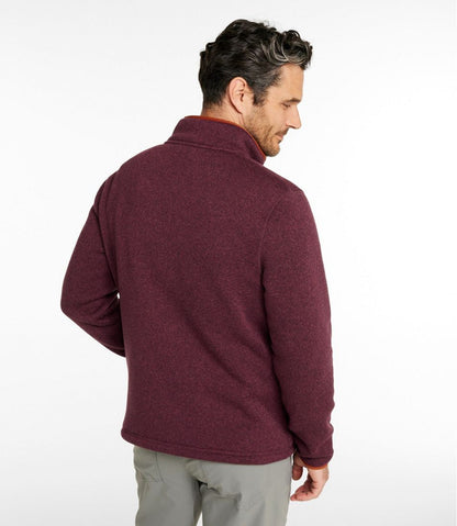 Men's Bean's Sweater Fleece Half-Zip Pullover / L.L.Bean