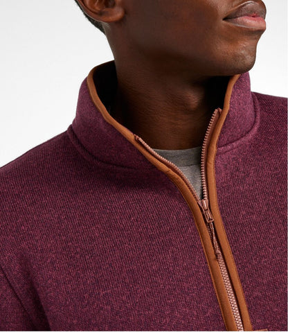 Men's Bean's Sweater Fleece Half-Zip Pullover / L.L.Bean