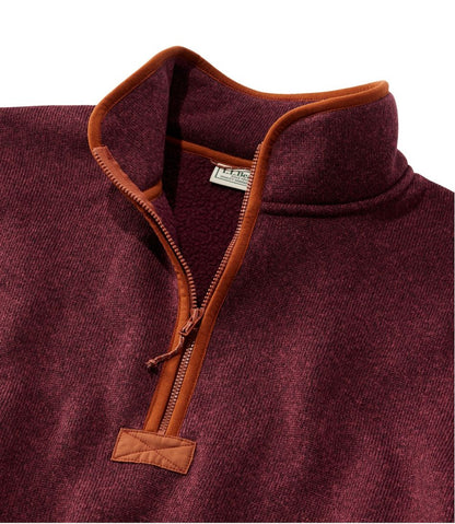 Men's Bean's Sweater Fleece Half-Zip Pullover / L.L.Bean