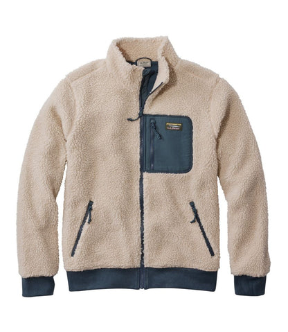 Men's Bean's Sherpa Fleece Jacket / L.L.Bean