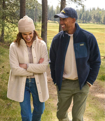 Men's Bean's Sherpa Fleece Jacket / L.L.Bean