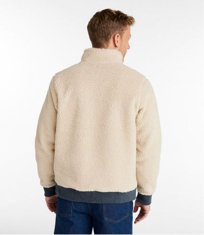 Men's Bean's Sherpa Fleece Jacket / L.L.Bean