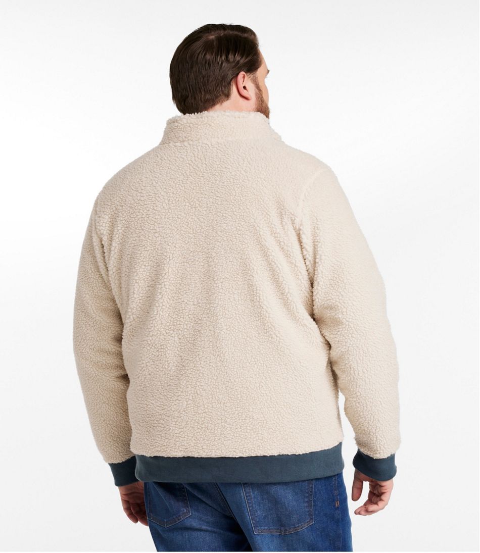 Men's Bean's Sherpa Fleece Jacket / L.L.Bean