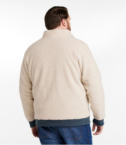 Men's Bean's Sherpa Fleece Jacket / L.L.Bean